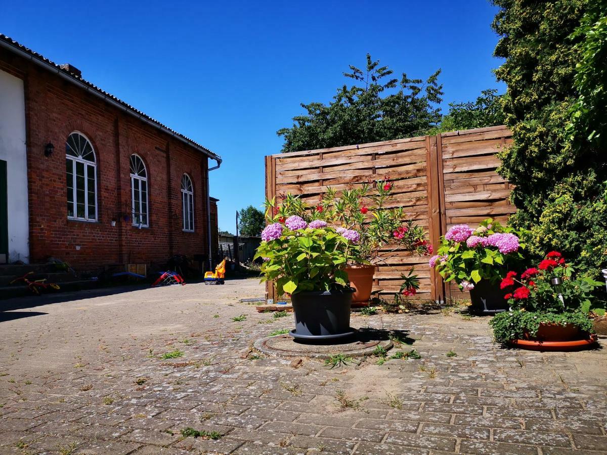 Landidylle Mertensdorf - Ferienwohnung Triglitz المظهر الخارجي الصورة